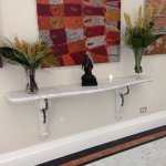 Carrara-Marble-Console-Installation-After