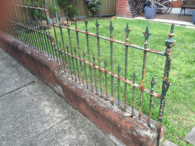 Petersham Façade and Front Fence and Footings Restoration Project5